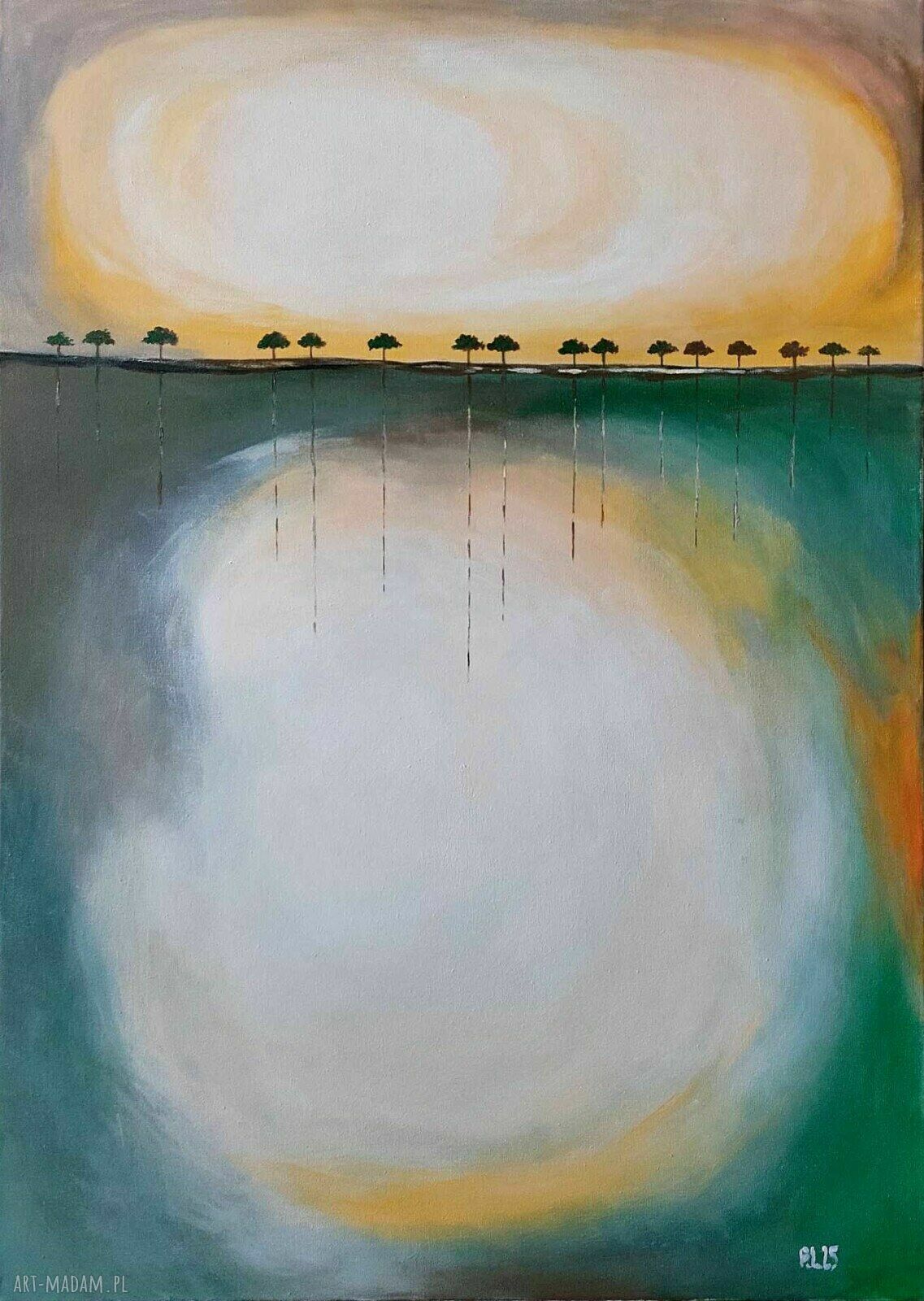 Obraz akrylowy „Drzewa” 70x50 cm na płótnie