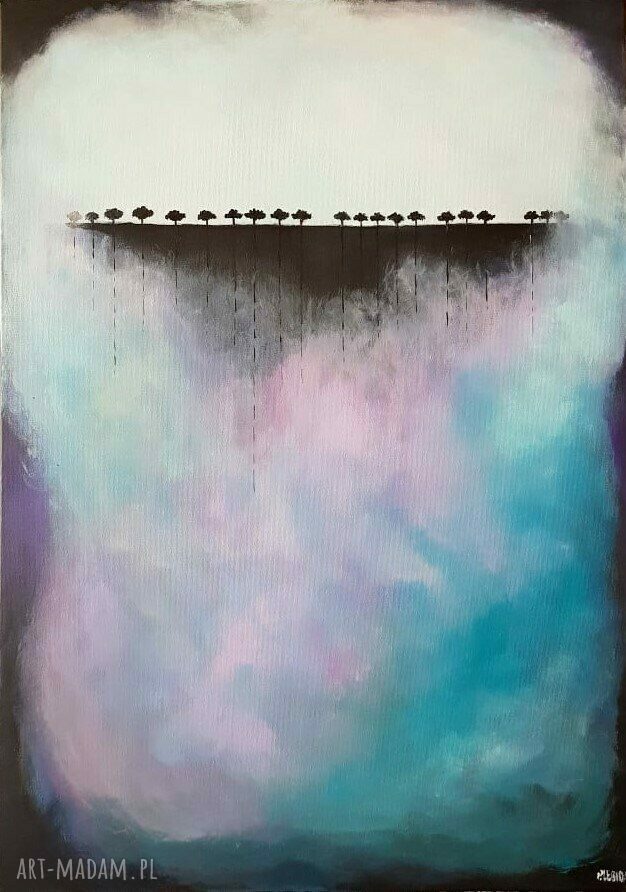 Obraz akrylowy „Drzewa” 70x50 cm