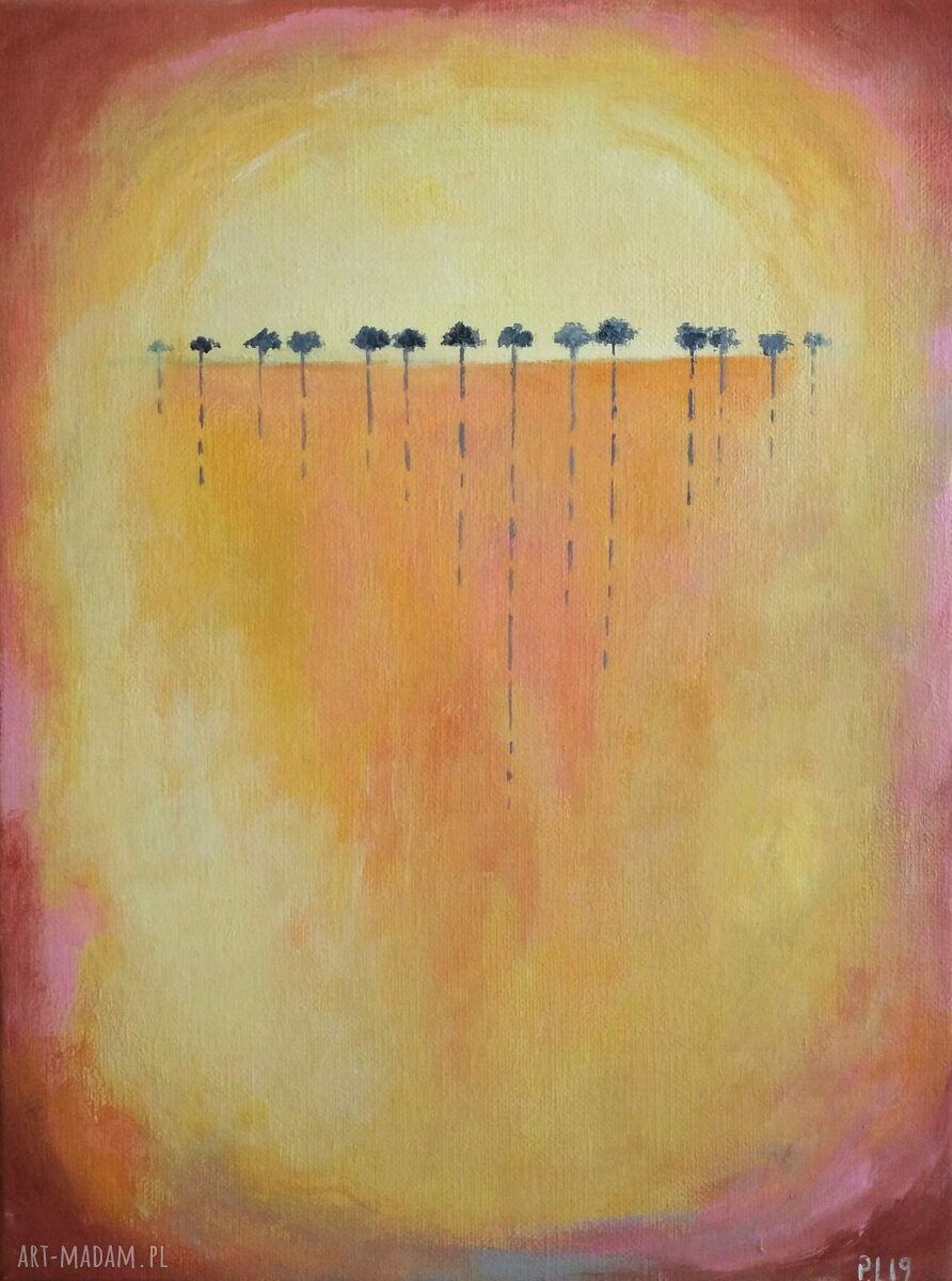 Obraz akrylowy „Drzewa” 30x40 cm