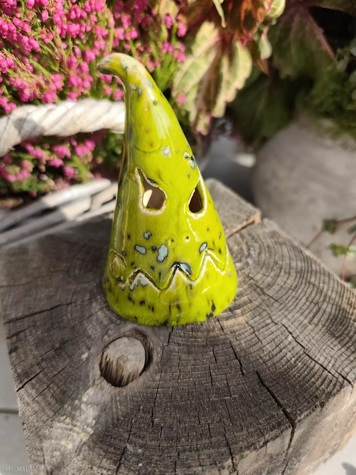 Ceramiczny duch - oryginalna dekoracja handmade do domu