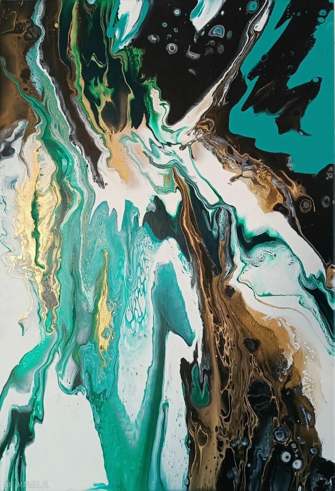 Duch Lasu IV Tańczą Wróżki - obraz akrylowy 45x65 cm do domu