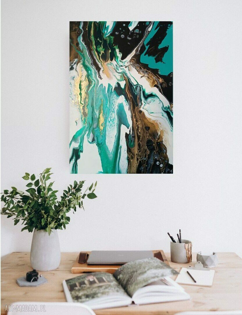 Duch Lasu IV Tańczą Wróżki - obraz akrylowy 45x65 cm do domu