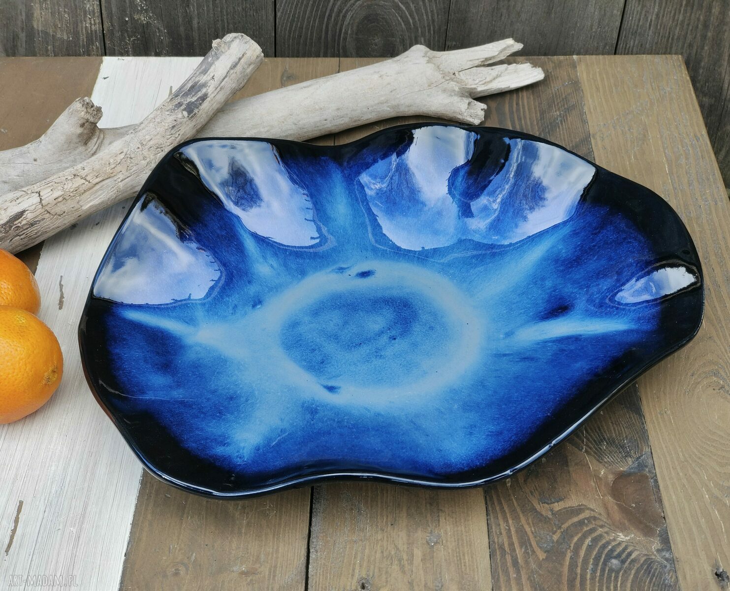 Duża ceramiczna misa - patera (c838)