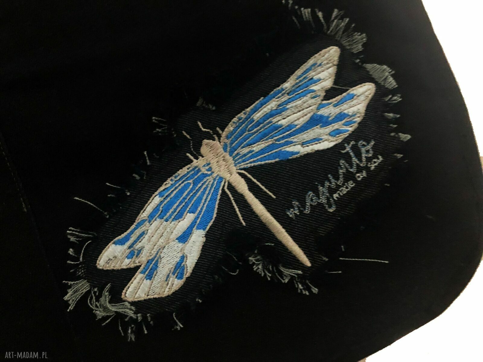 Duża torba na ramię z upcyklingu jeans - Majunto 47 G-Star