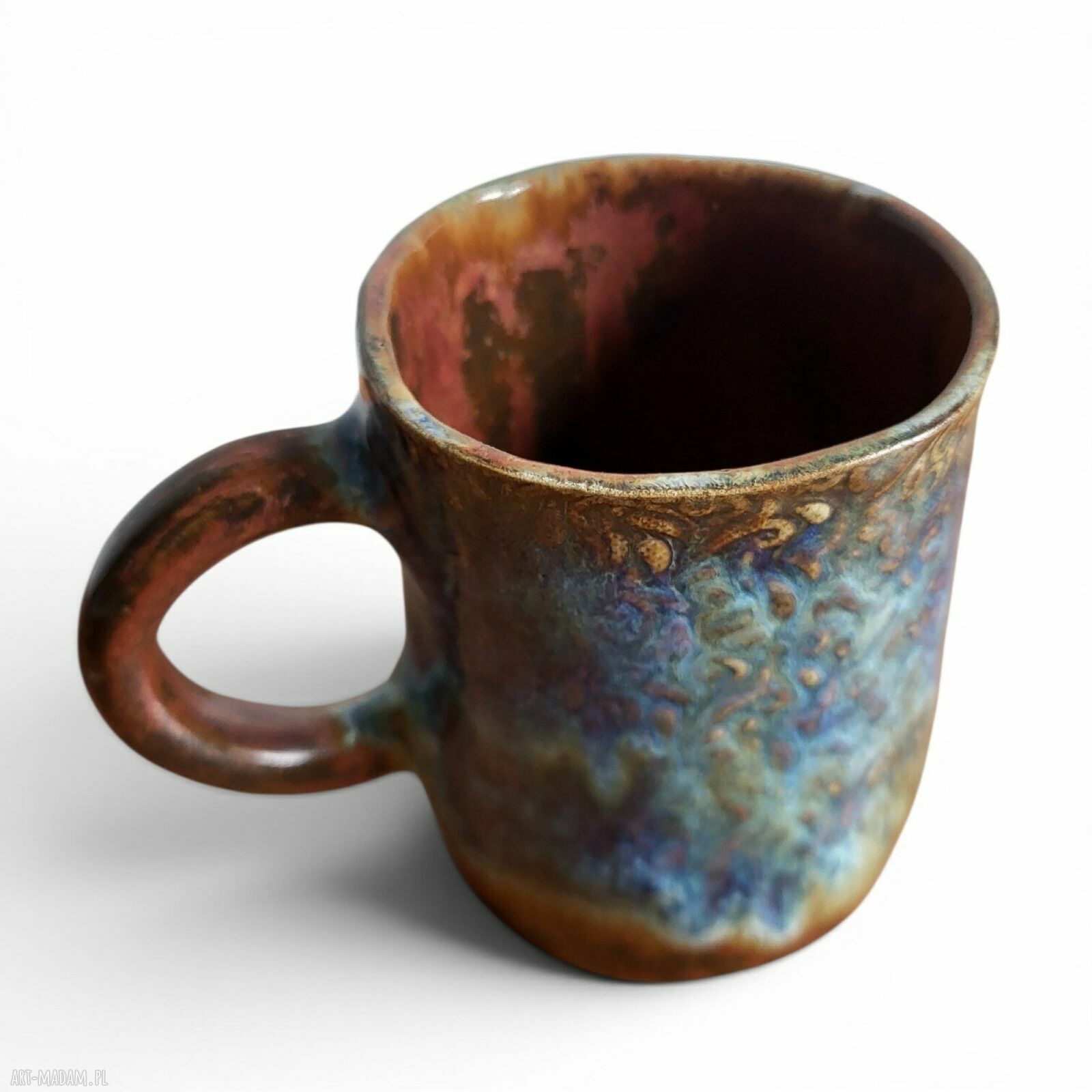 Duży ceramiczny kubek Art by Leika 400 ml - ręcznie formowana ceramika