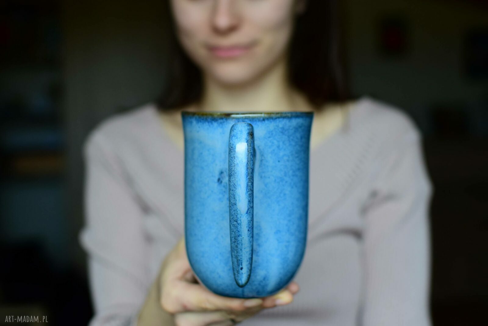 Duży kubek morski 550 ml