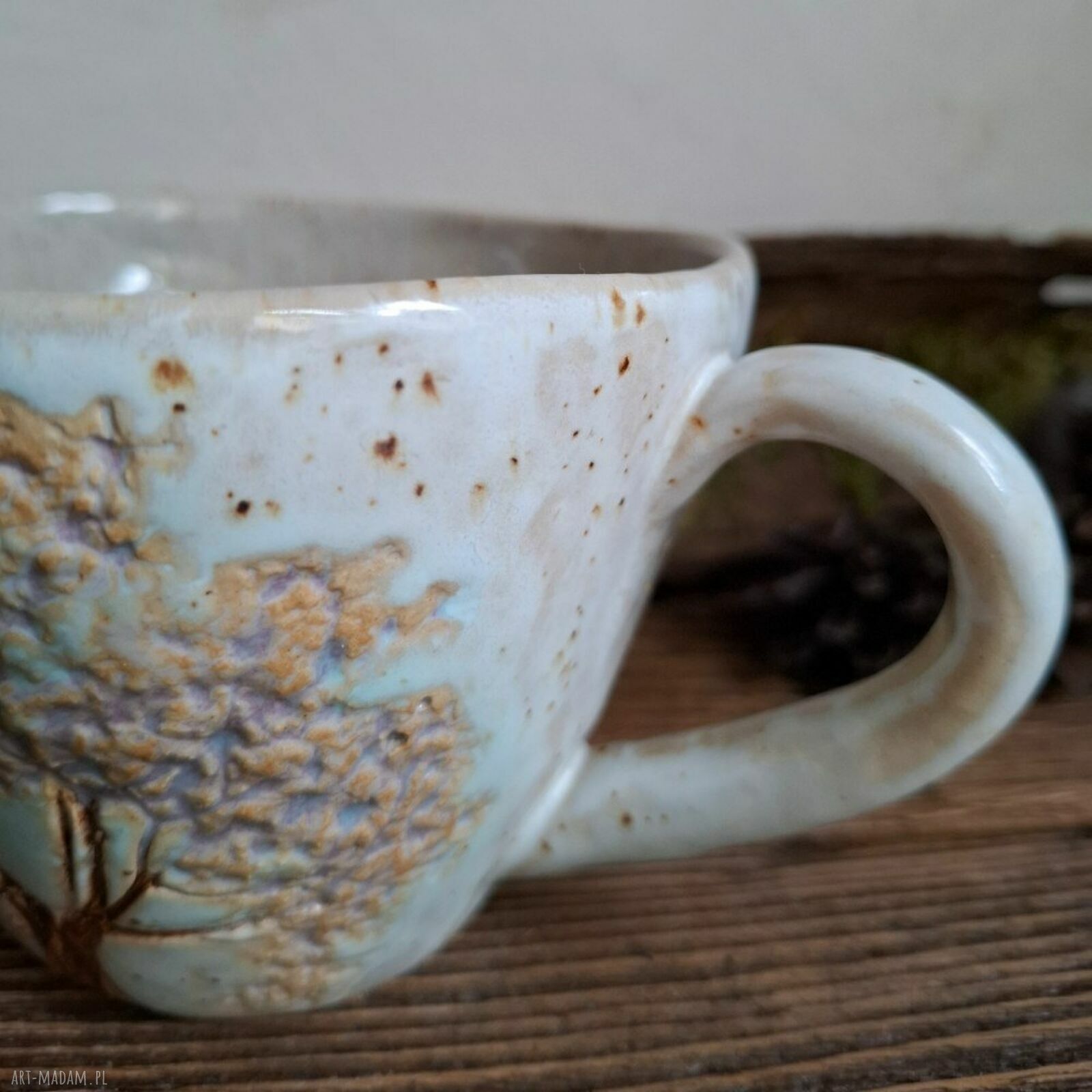 Duży kubek ceramiczny - Drzewo