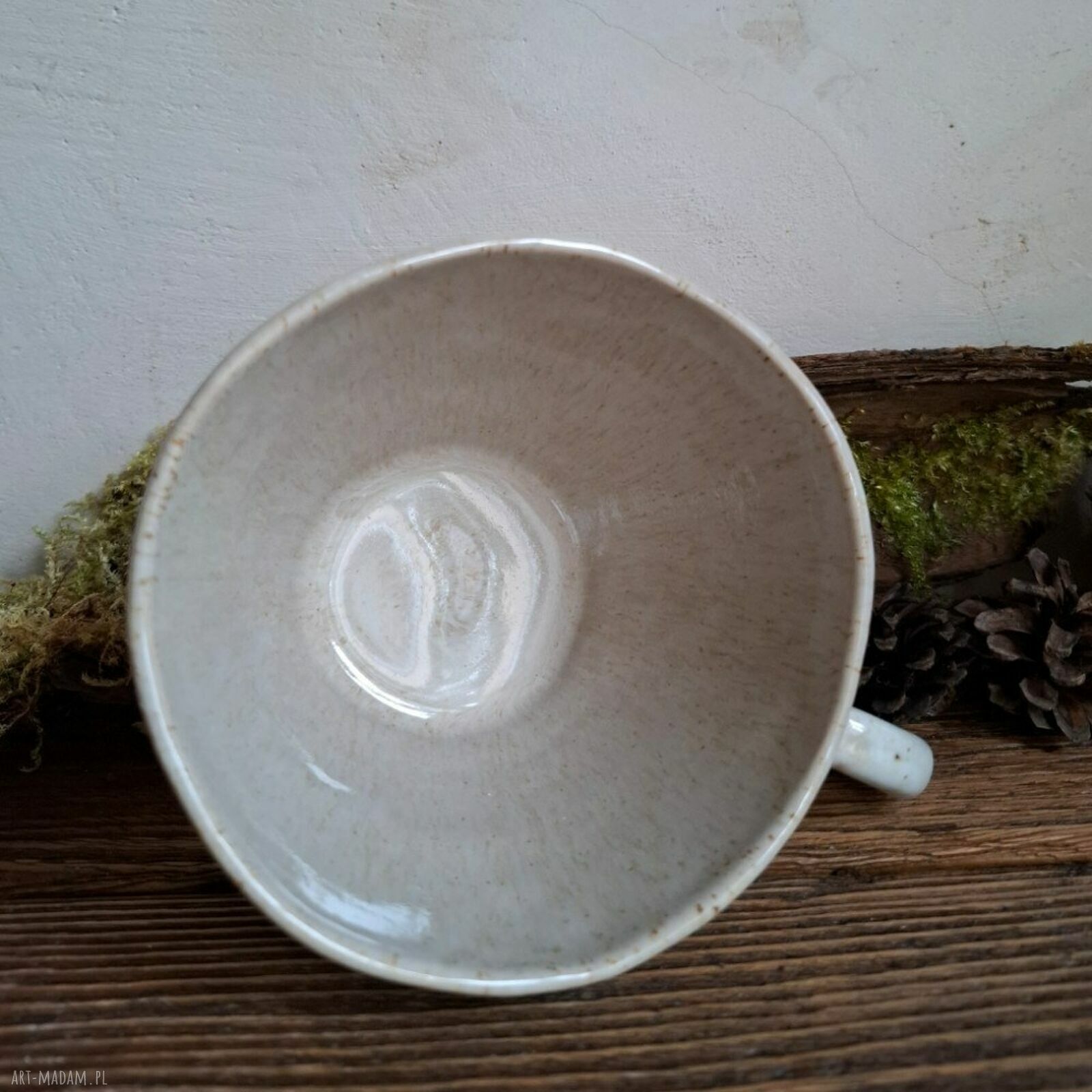 Duży kubek ceramiczny - Drzewo