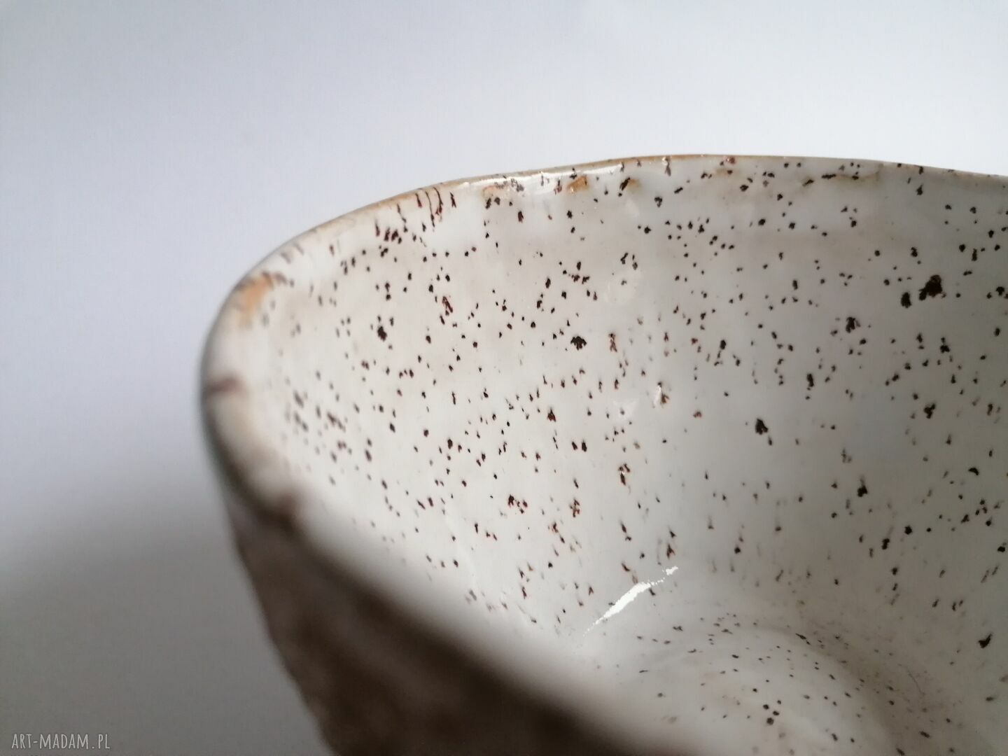 Duży kubek ceramiczny "jak ciepły sweter"