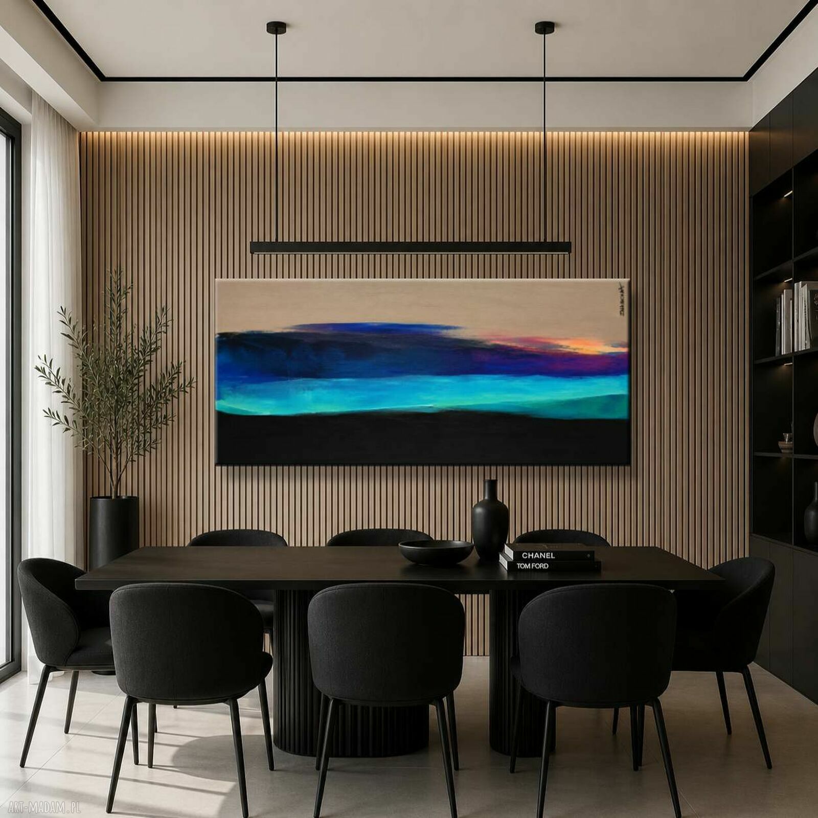 Duży obraz na antresolę 80x160 cm Zakrocka - gotowy do zawieszenia