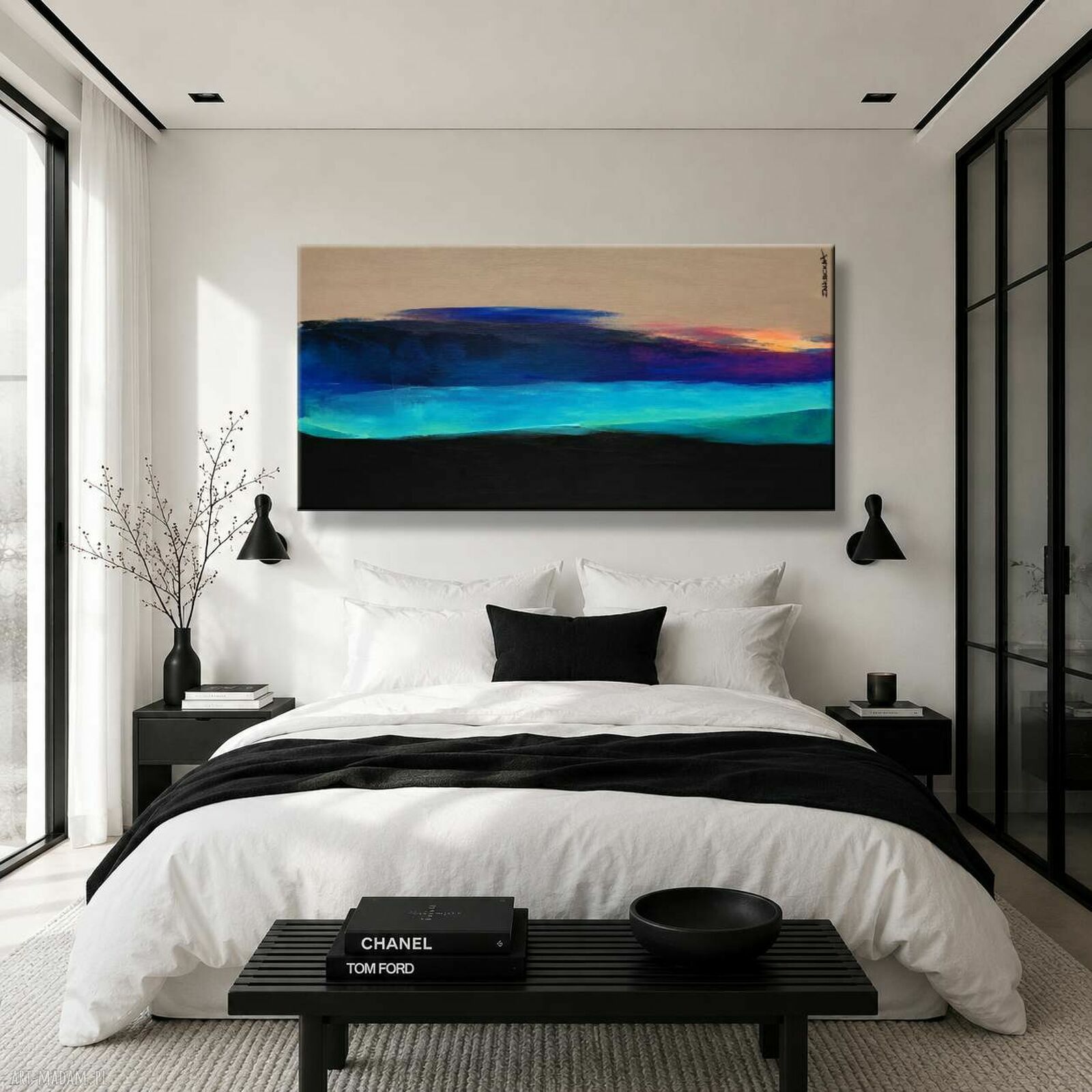 Duży obraz na antresolę 80x160 cm Zakrocka - gotowy do zawieszenia