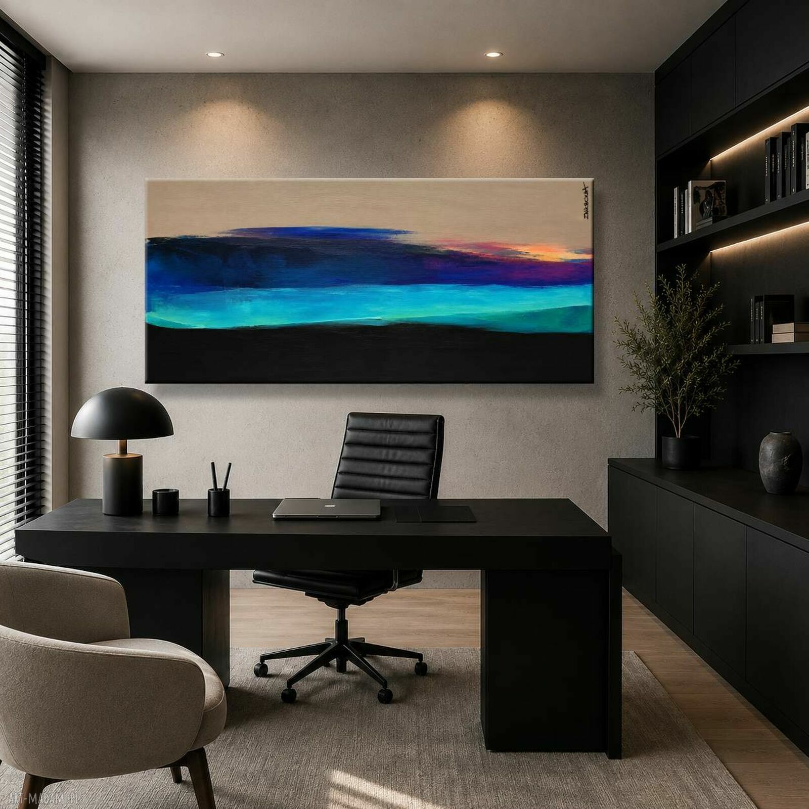 Duży obraz na antresolę 80x160 cm Zakrocka - gotowy do zawieszenia