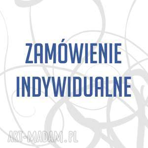 zamówienie indywidualne - bransoletka zegarek lume handmade