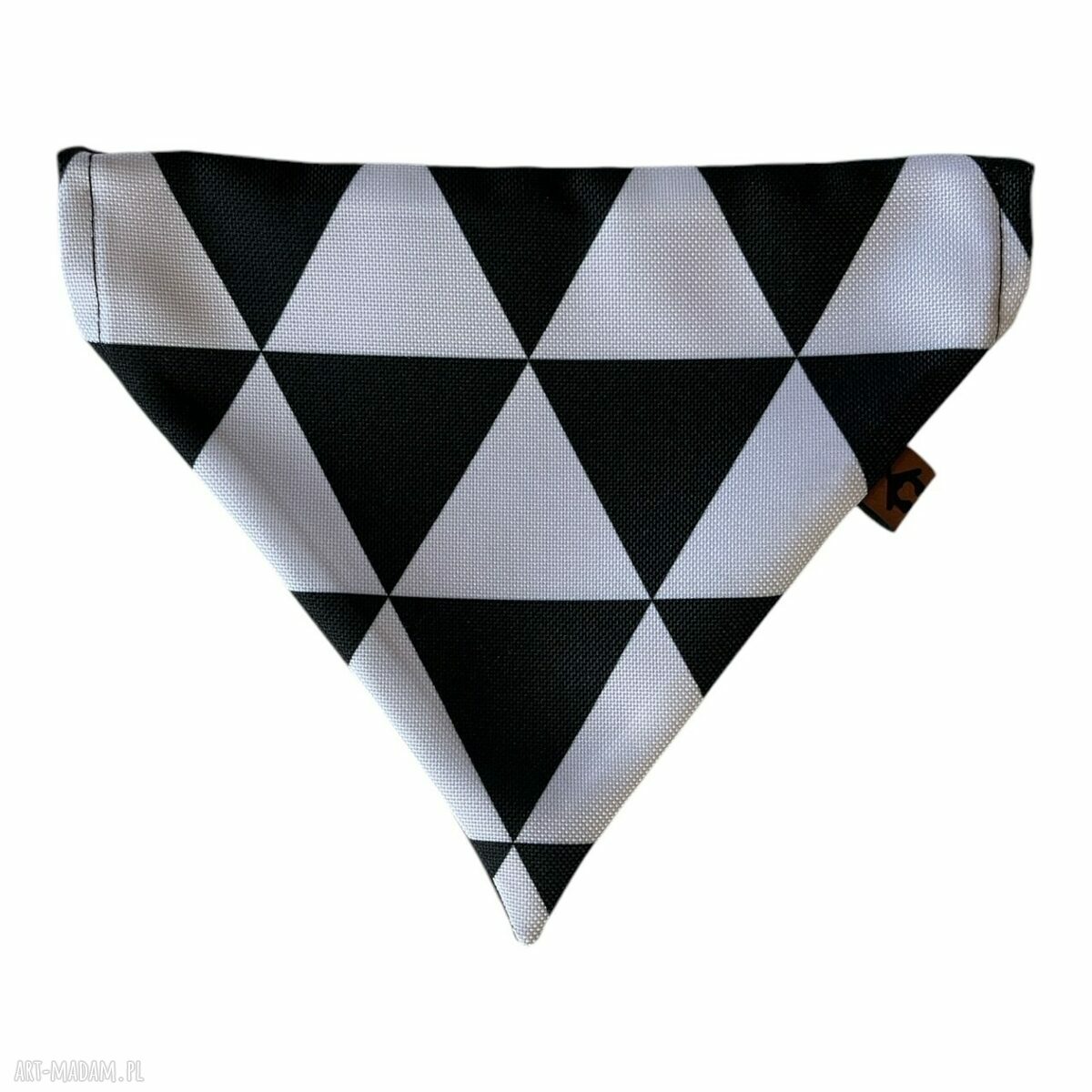 Dwustronna bandana dla psa rozmiar S - elegancka i wodoodporna na obrożę