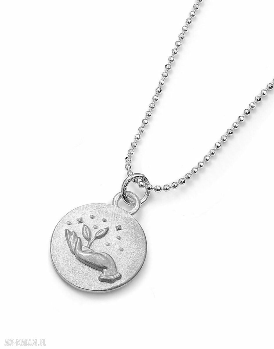 Dwustronny amulet Żywiołu Ziemi - srebro 925 dla kobiet