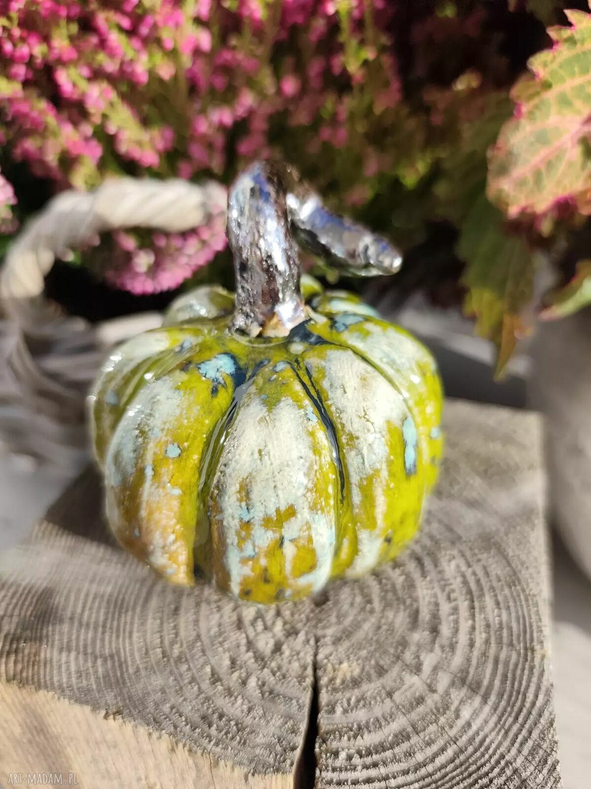 Ceramiczna dynia handmade - wyjątkowa dekoracja na jesień