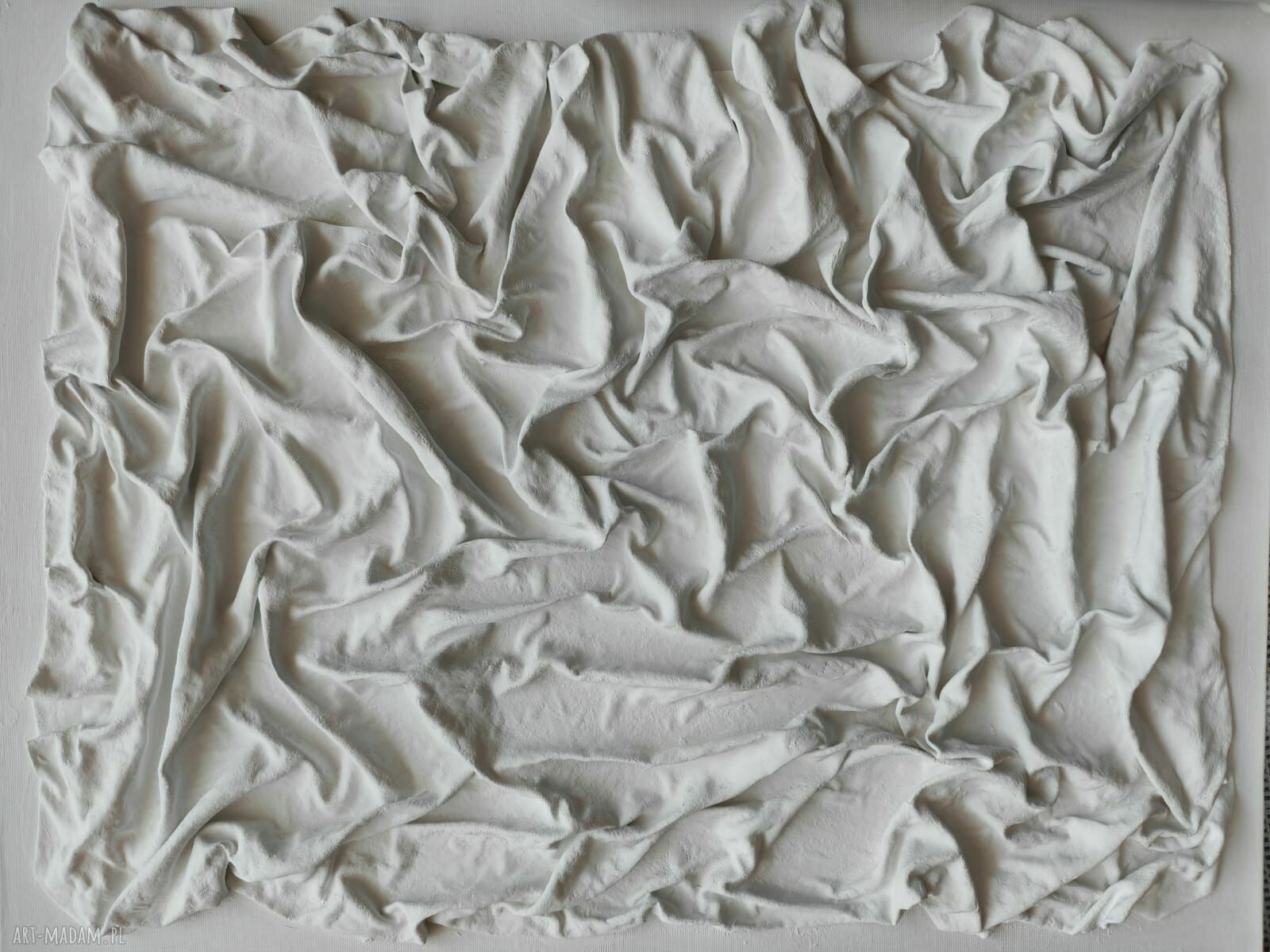 Dyptyk „Skrywana Subtelność” - obrazy strukturalne z teksturą 3D 2x50x40 cm