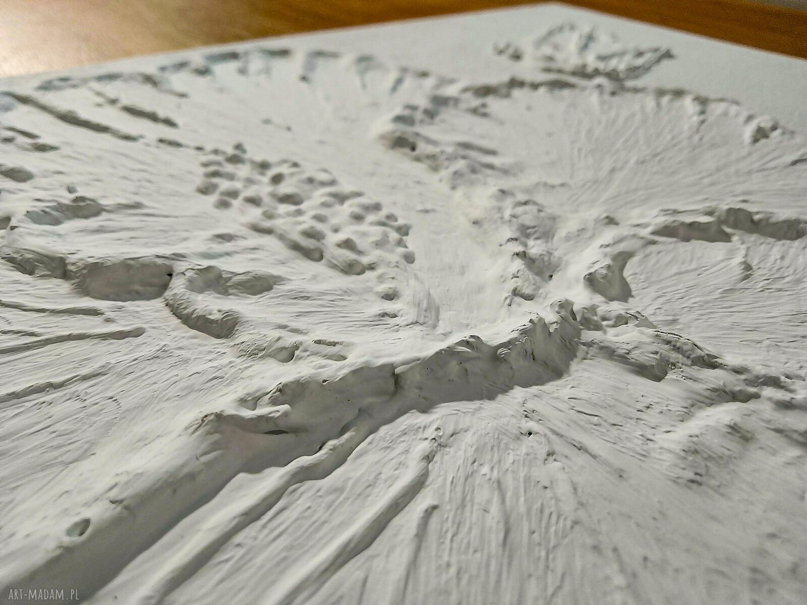 Dyptyk strukturalny 3D „Dyskretna Delikatność” - skandynawska klasyka (biel-beż)