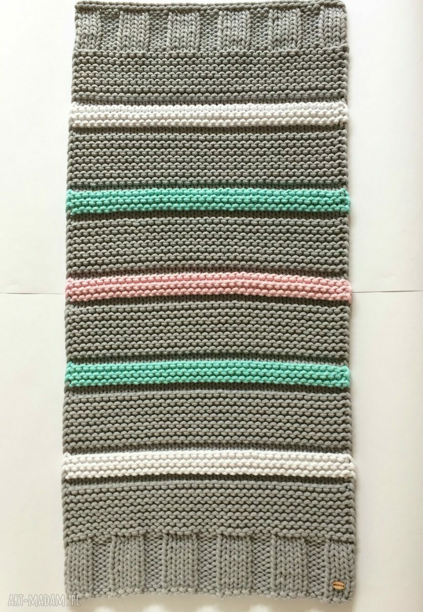 Dywan Candy ze sznurka bawełnianego 100x50 cm do pokoju dziecka