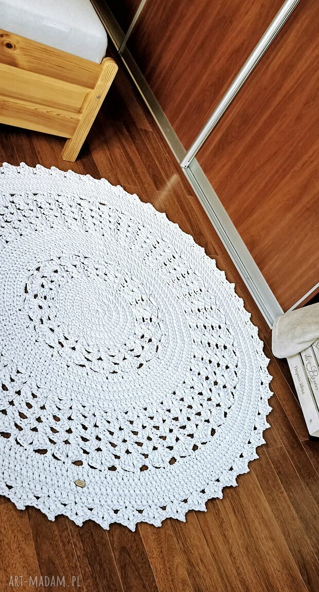 Dywan ze sznurka ażurowy 100 cm - wiele kolorów