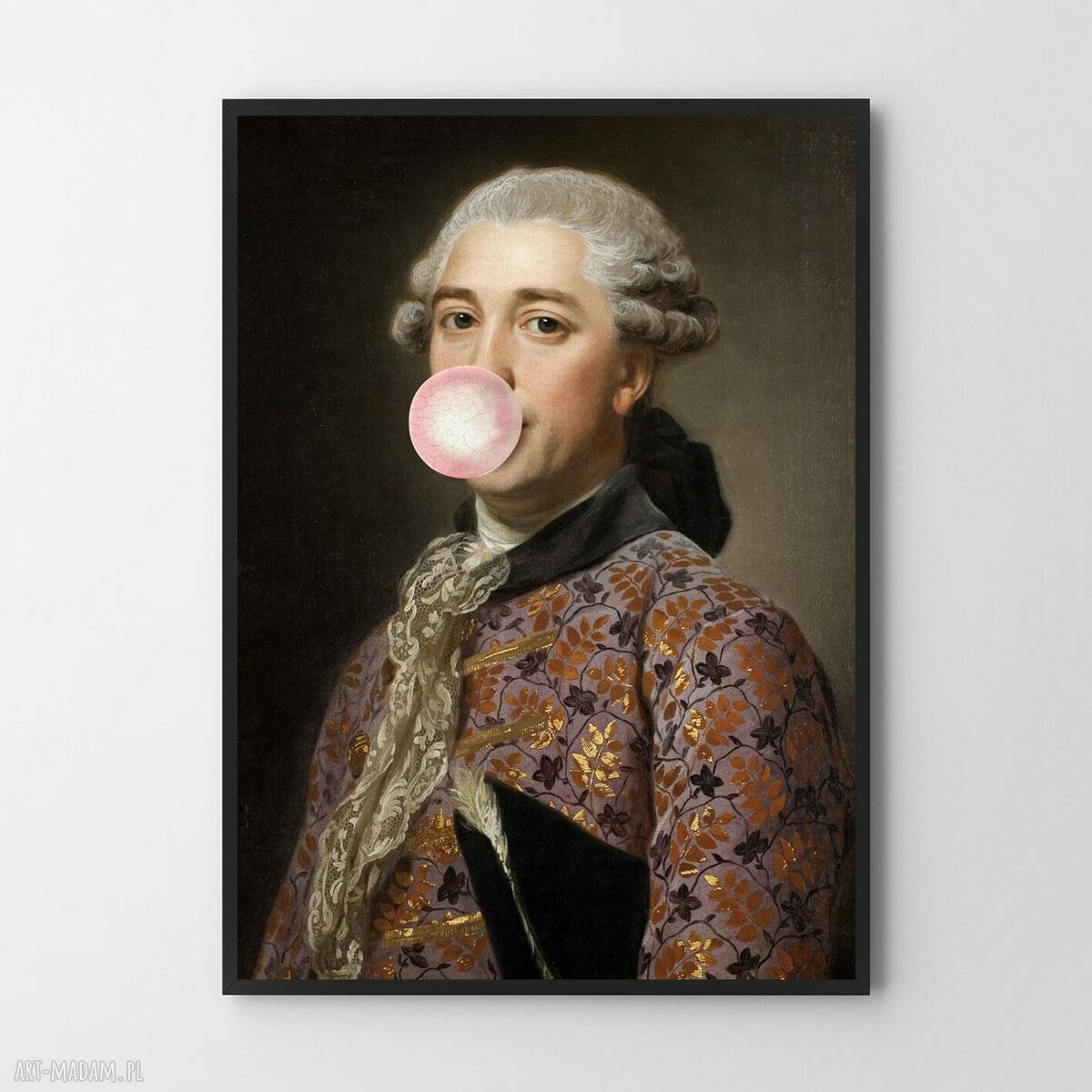Plakat Dżentelmen z balonem Hogstudio - format 50x70 cm (bez ramy)