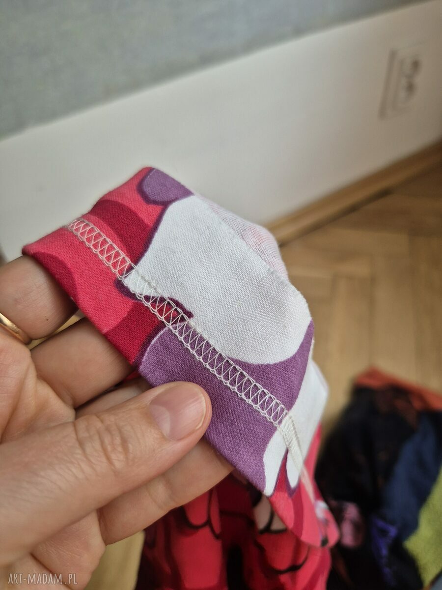 Czapka dzianinowa Boho Frida bez podszewki - oddychająca i wygodna