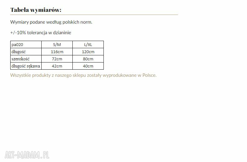 Dzianinowy płaszcz z kapturem - mocca, etno motyw i miękkie otulenie
