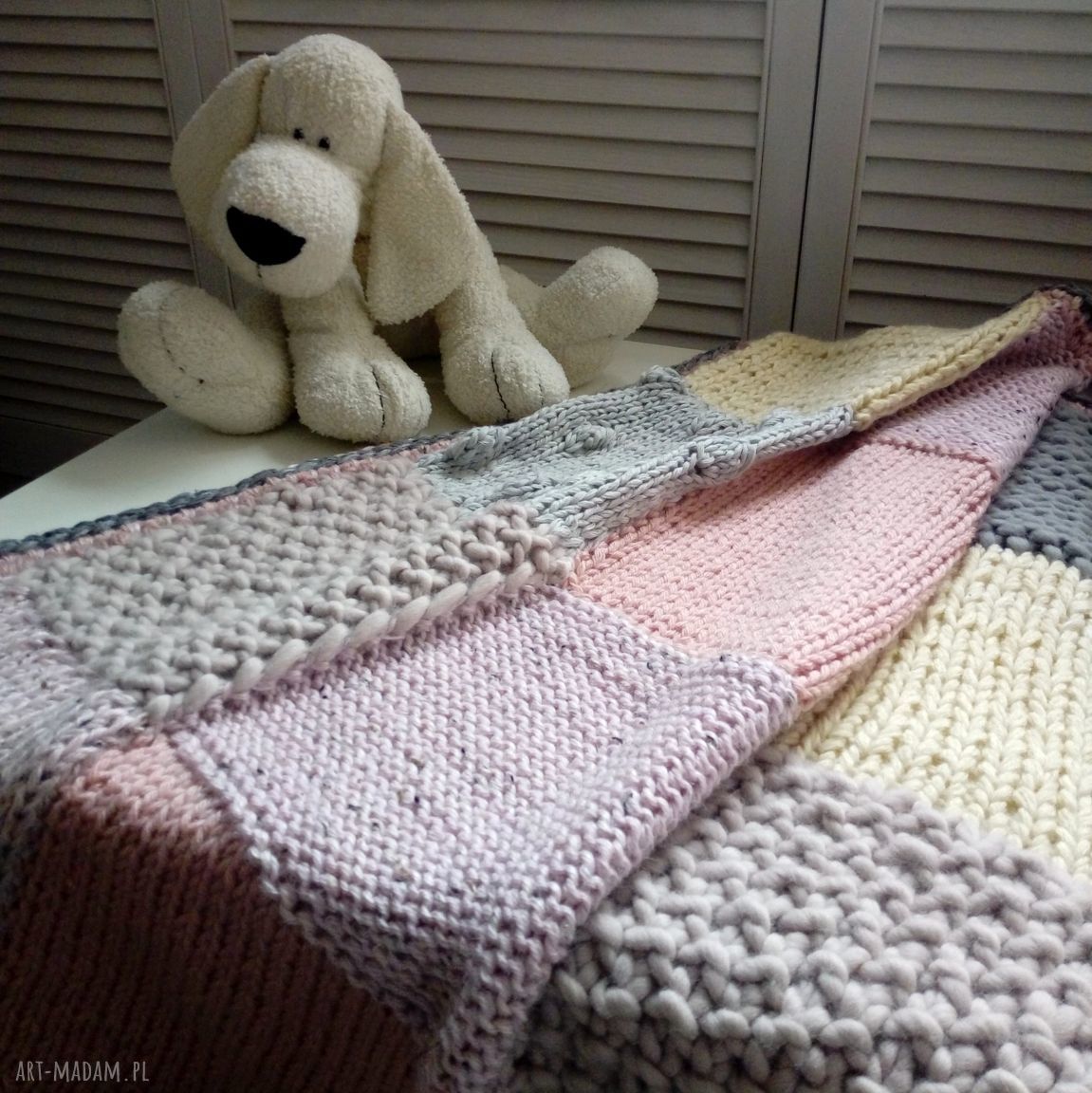 pokoik dziecka: dziecięcy kocyk Hand Made