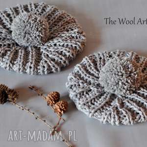 dziecięcy lekki beret the wool art