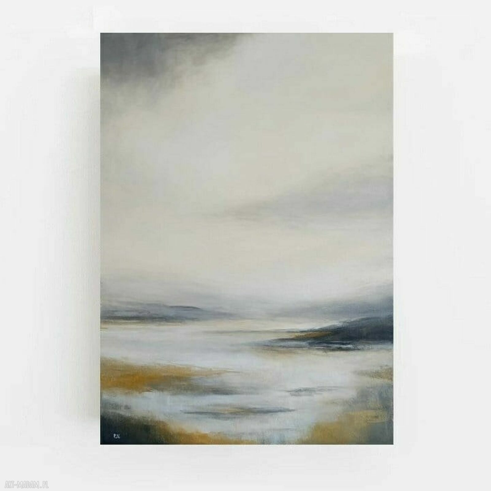 Dzień nad morzem - obraz akrylowy na płótnie 70x50 cm
