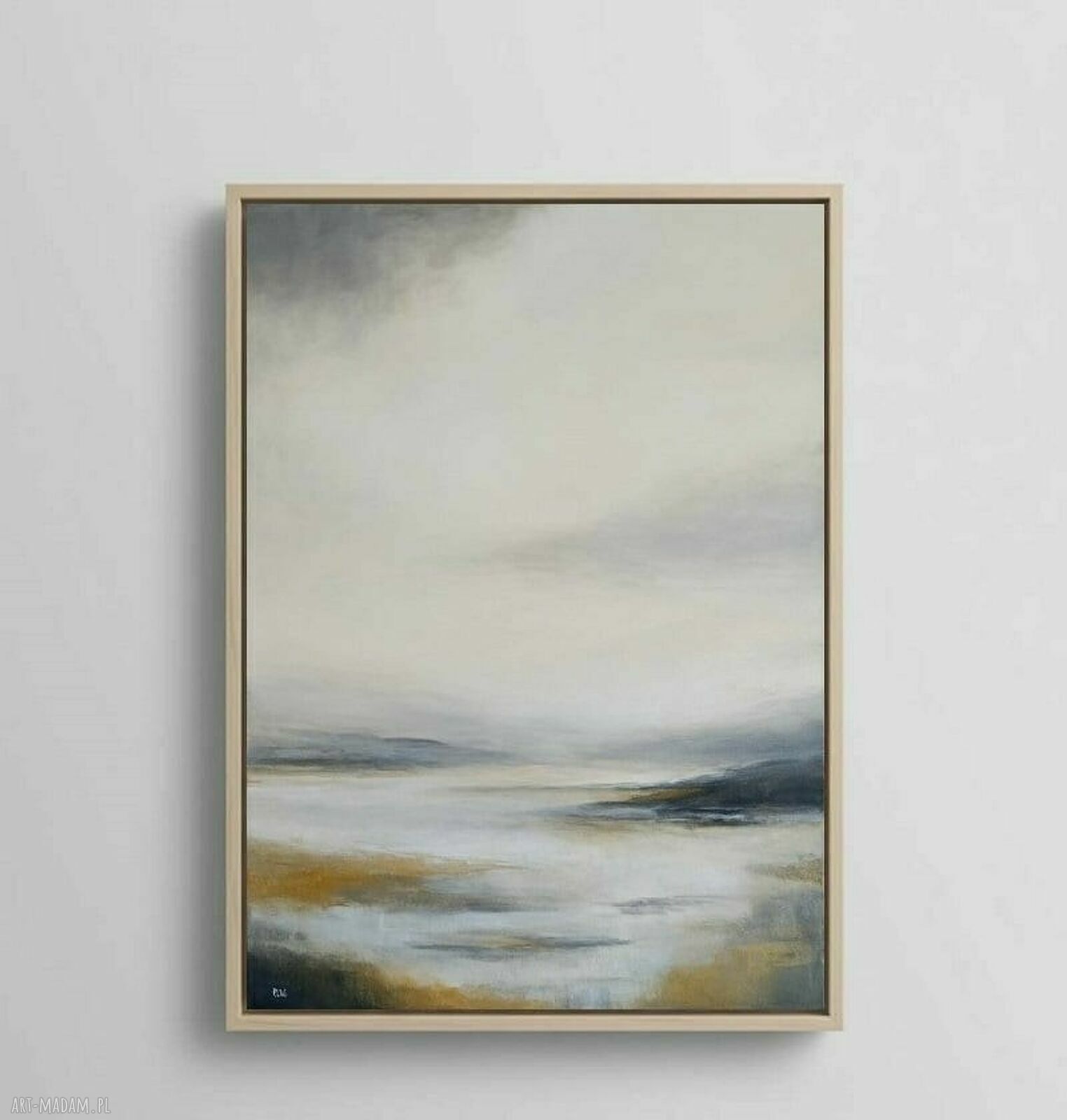 Dzień nad morzem - obraz akrylowy na płótnie 70x50 cm