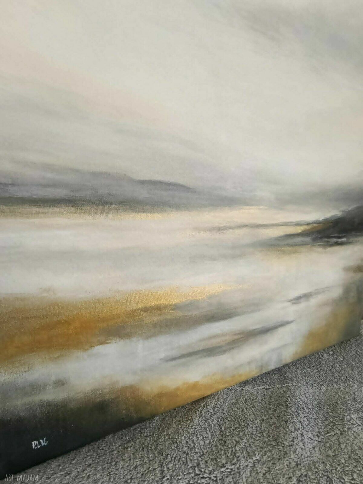 Dzień nad morzem - obraz akrylowy na płótnie 70x50 cm