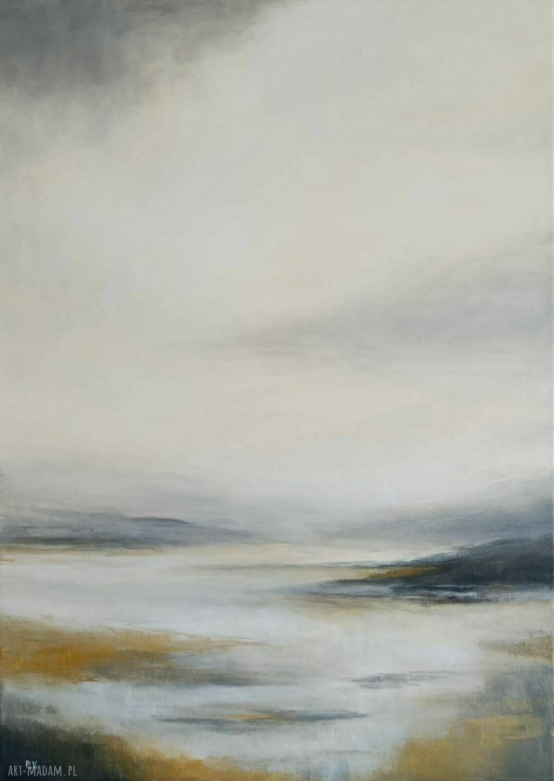 Dzień nad morzem - obraz akrylowy na płótnie 70x50 cm