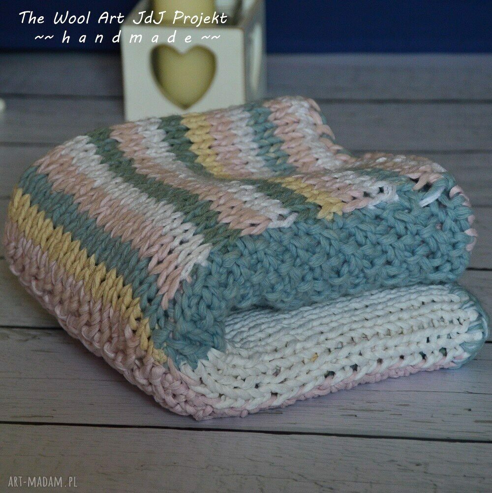 pokoik dziecka: dziewczęcy kocyk Handmade