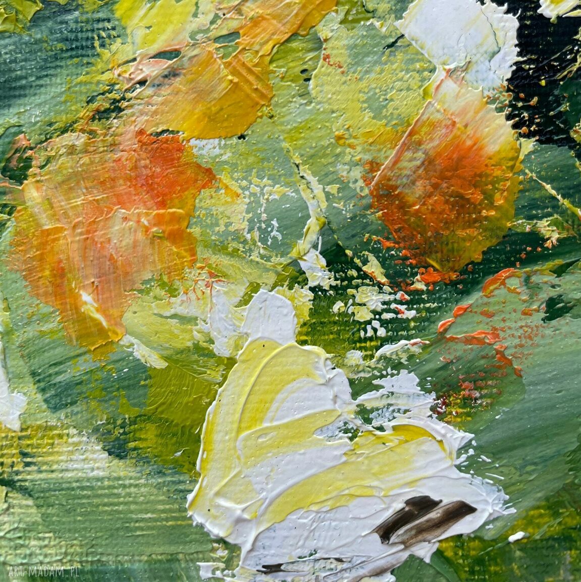 Dziewczynka - obraz olejny ręcznie malowany 61 x 38 cm