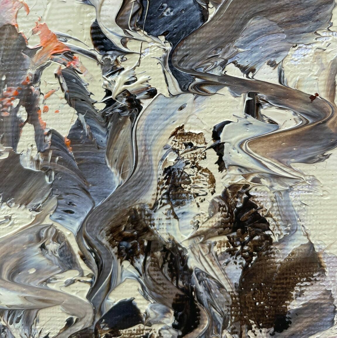 Dziewczynka - obraz olejny ręcznie malowany 61 x 38 cm