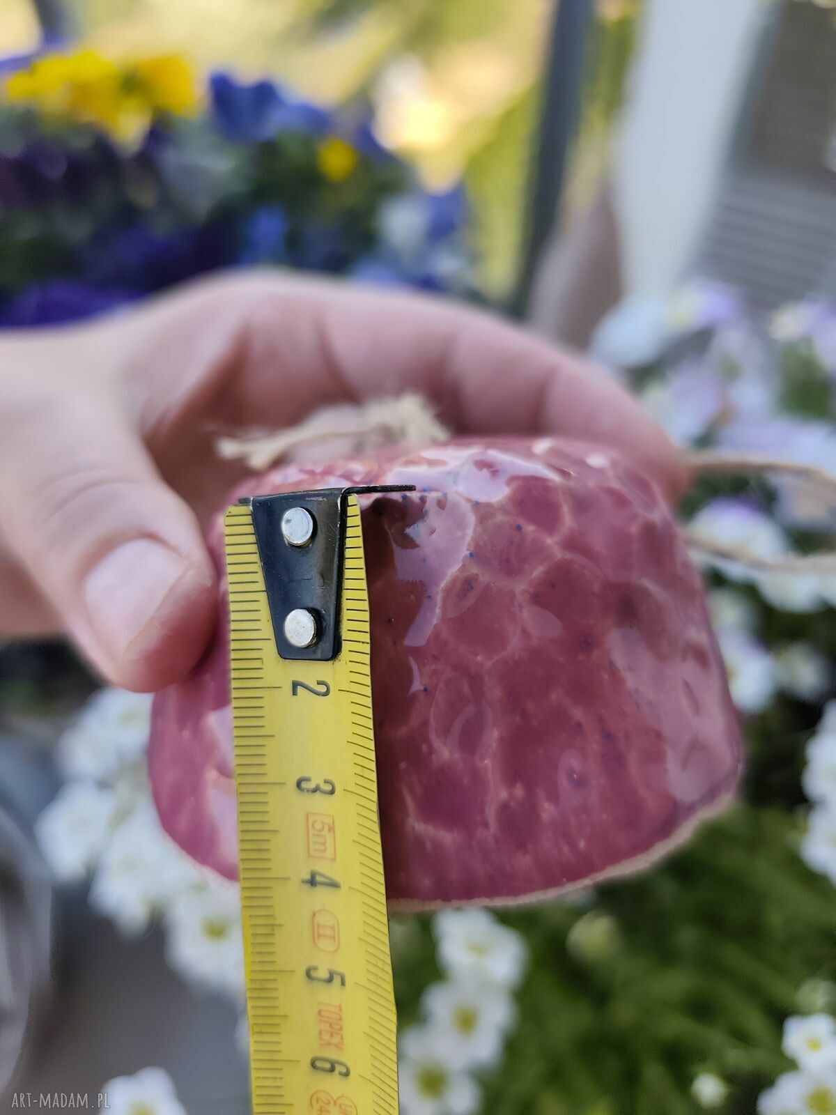 Dzwonek ceramiczny Dar Dom - wybierz kolor i dodaj uroku wnętrzu