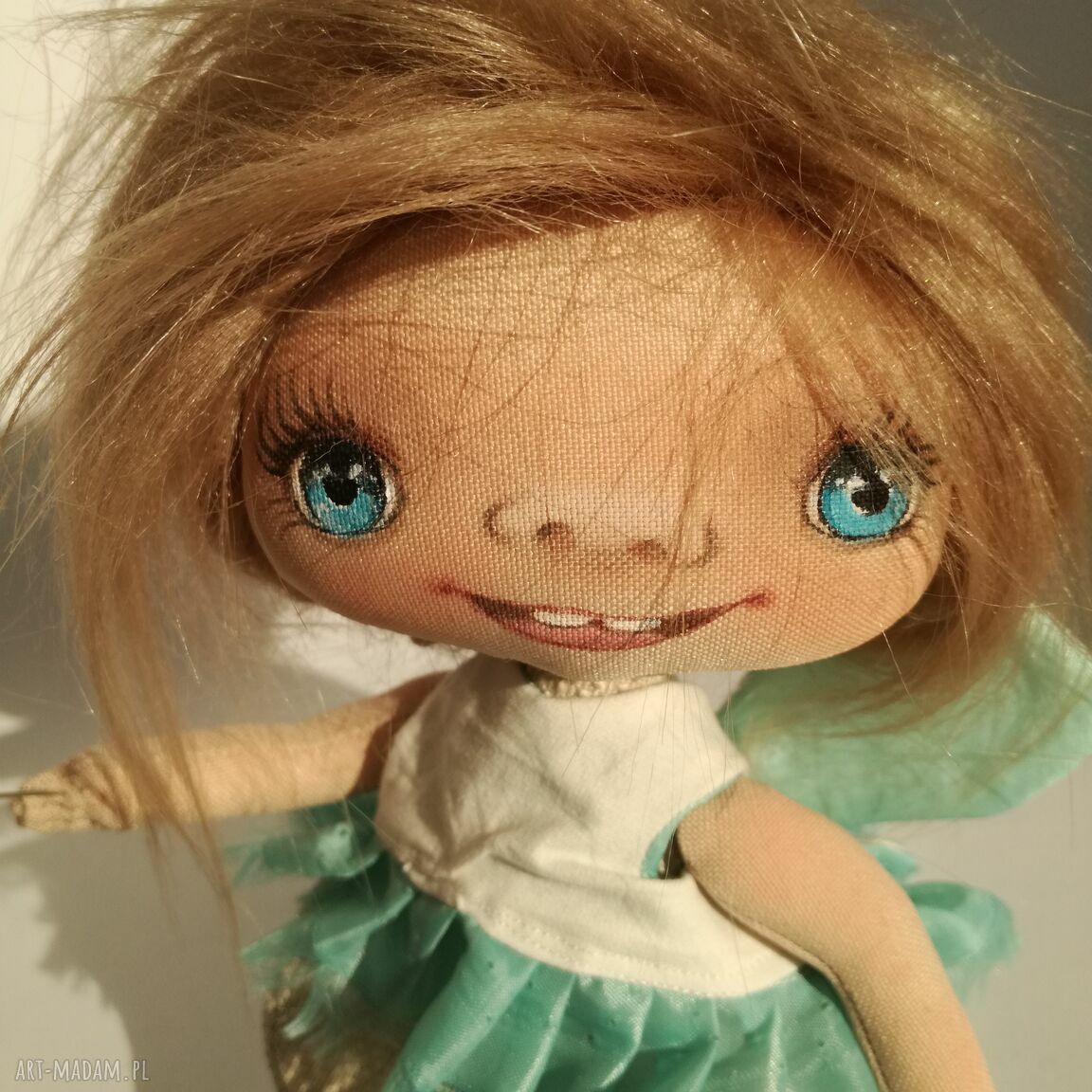 Szkrab - wróżka Zębuszka tekstylna dekoracja na komodę 18 cm