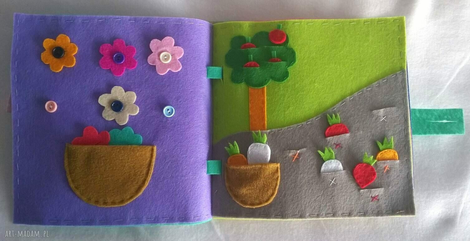 Książeczka edukacyjna quiet book