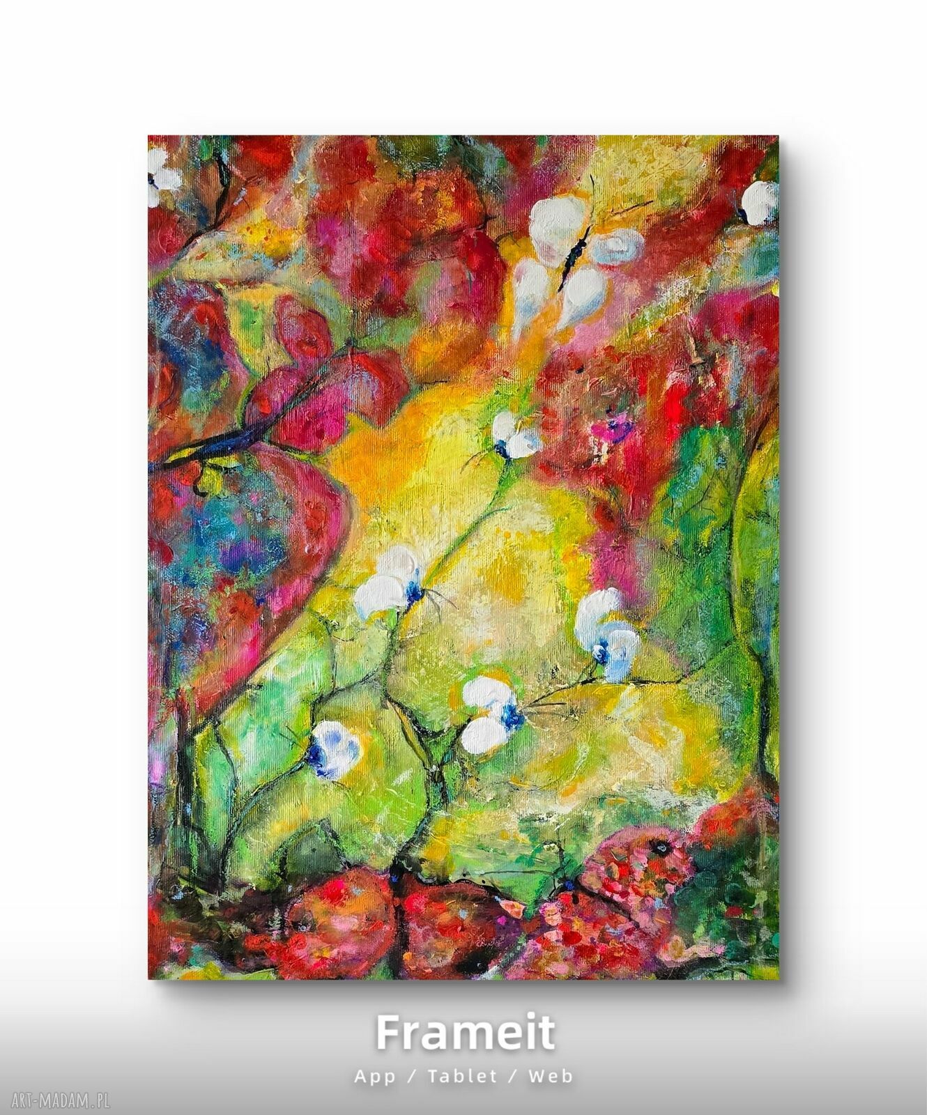 Efekt motyla 8 - obraz akrylowy z motylem 50x40 cm