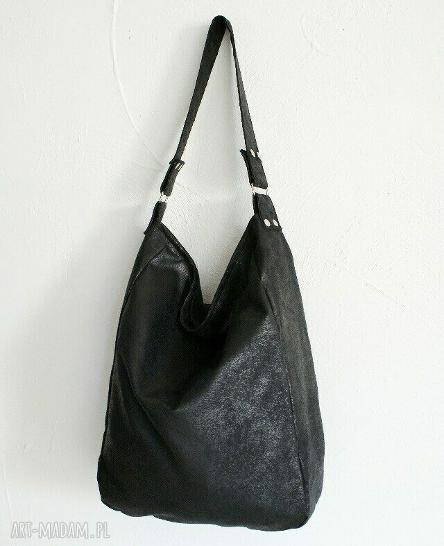 IKS VEGE worek czerń gobi handmade