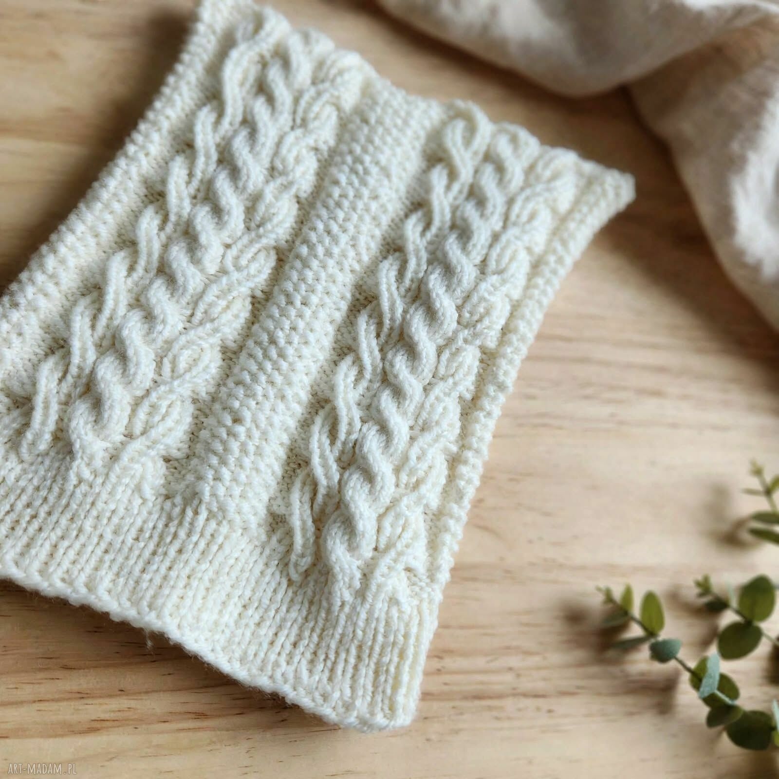 Podgląd projektu czapki handmade na zamówienie