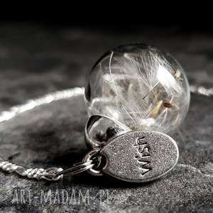 925 sterling ♥ dmuchawiec ♥ naszyjnik - szkło, elegancja