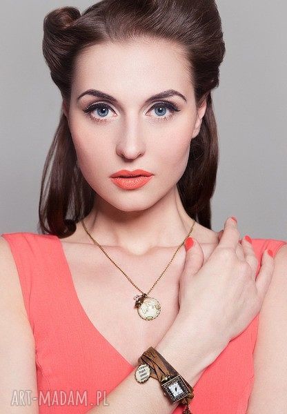 naszyjniki: Naszyjnik z brązu Obieżyświat II Orginalny ręcznie wykonane