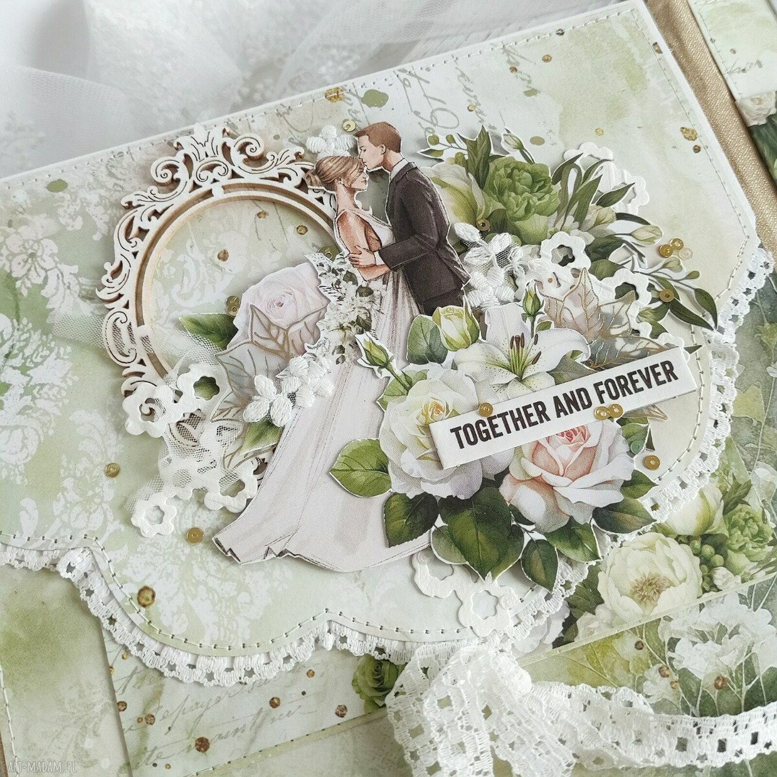 Elegancka pamiątka ślubna - album na zdjęcia ślubne