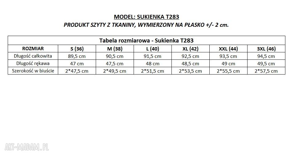 Biała elegancka sukienka Tessita T283 z kontrafałdą na plecach i rękawem 3/4