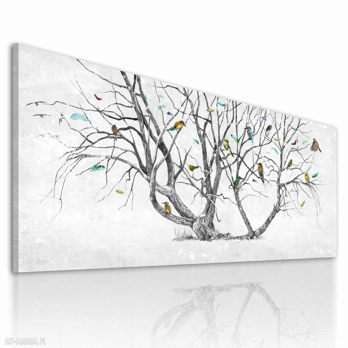 Obraz Drzewo Życia 147x60 cm na płótnie - gotowy do powieszenia
