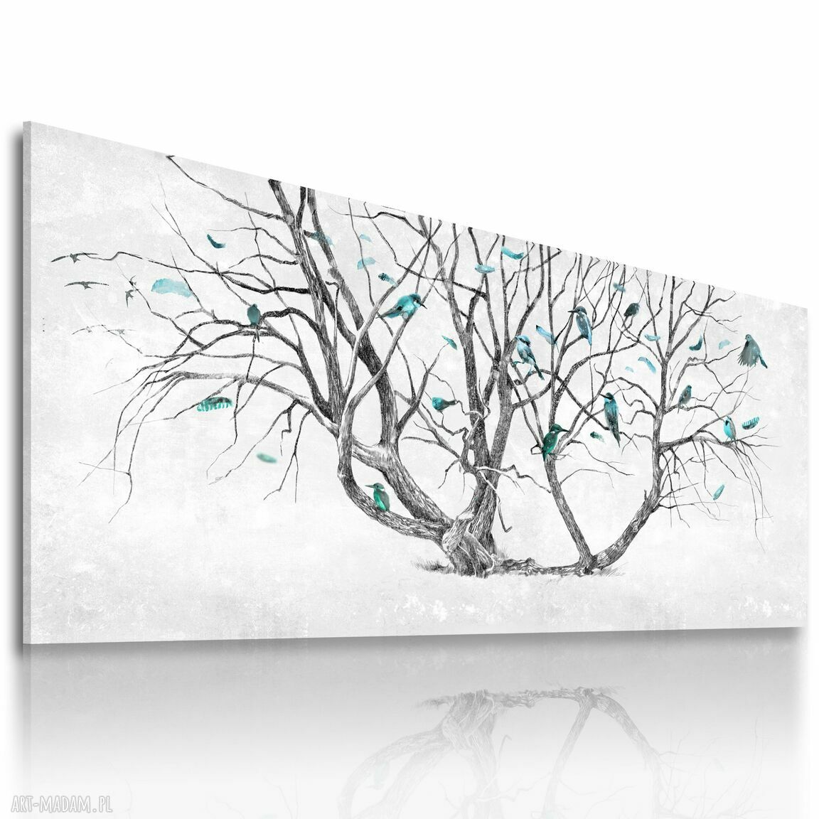 Elegancki obraz Drzewo Życia 150x60 cm na płótnie