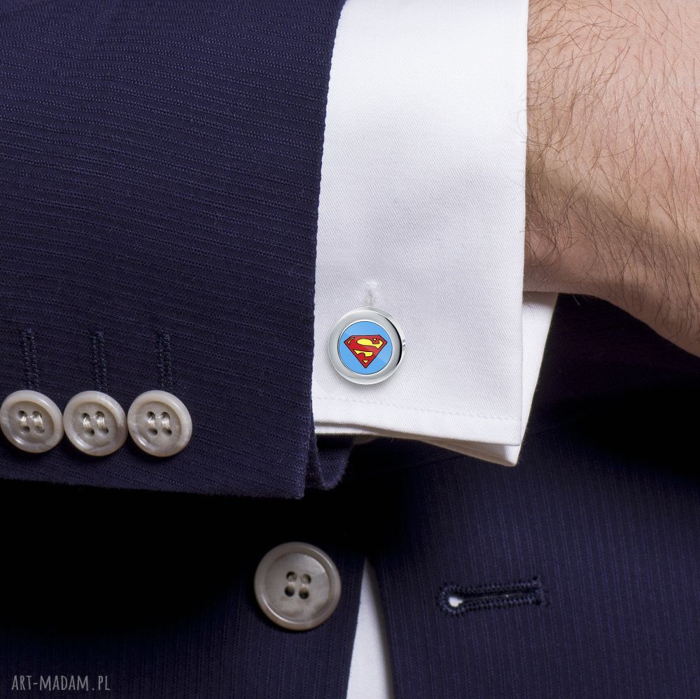 Eleganckie spinki do mankietów SUPER FACET - Laluv
