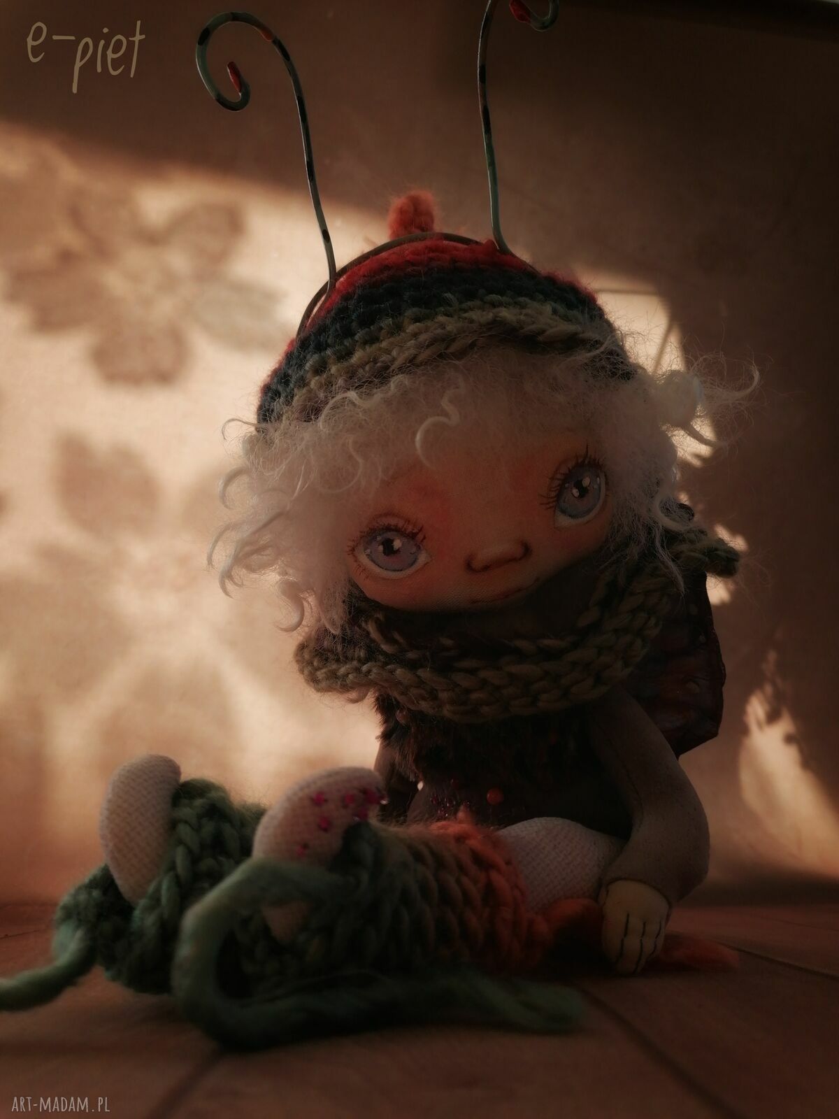 Elf Emil e-piet - artystyczna lalka kolekcjonerska